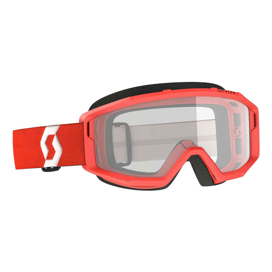 OCULOS SCOTT PRIMAL ENDURO - CAMO WHITE/RED - CLEAR